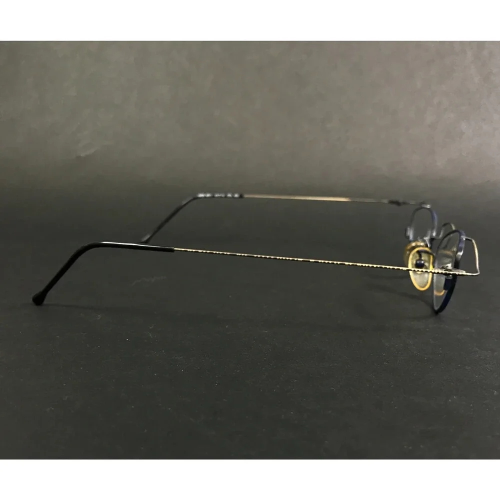 Arte Eyeglasses Frames MOD.6011 COL. K32 Blue Striped Gold Modern MCM 42-18-135